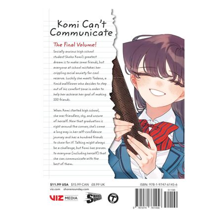 Komi Cant't Comnmunicate Vol.37