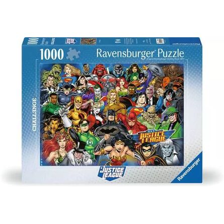 Παζλ Ravensburger Puzzle: DC Challenge - Justice League (1000 pcs) (12000565)