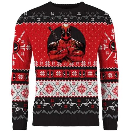 Χριστουγεννιάτικο Πουλόβερ Deadpool Christmas Jumper