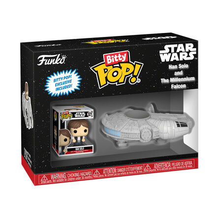 Funko Bitty Pop! Star Wars - Han Solo & The Millennium Falcon