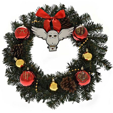 Harry Potter Wreath Hedwig
