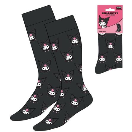 Κάλτσες Hello Kitty Kuromi Black