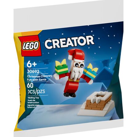 LEGO® Christmas Chimney Fun with Santa