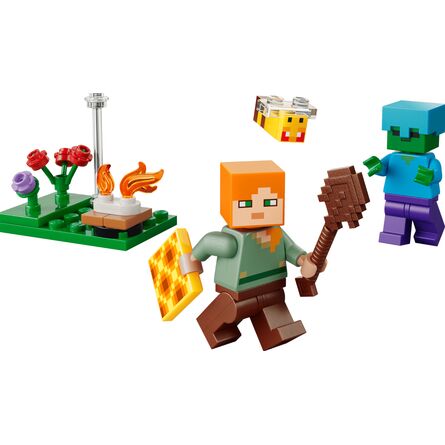 LEGO®  Minecraft Alex's Campfire Conflict