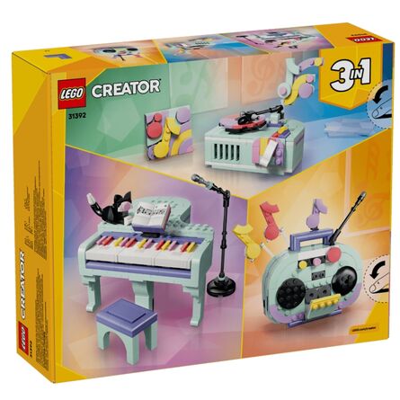 LEGO® Creator 3-in1: Music Decor Piano With Cat (31392)