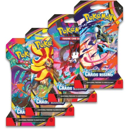 Pokemon TCG Mega Evolution Chaos Rising Sleeved Booster 1τμχ Τυχαία Επιλογή