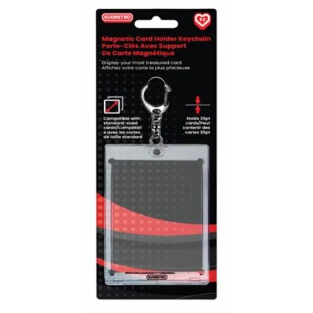 Evoretro Magnetic card holder keychain