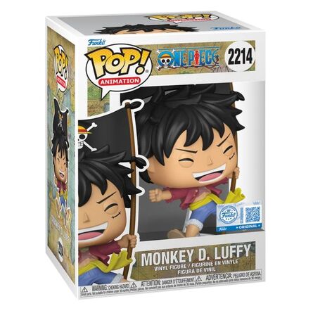 Φιγούρα Funko Pop! One Piece - Monkey D. Luffy (with Flag) (Special Edition)