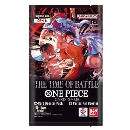 One Piece TCG OP-16 The Time Of Battle Booster (1pc) 1τμχ Τυχαία Επιλογή