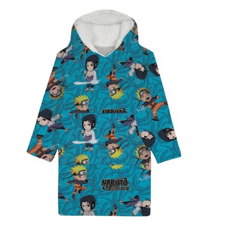 Naruto Hoodie Fleece Blanket Characters Poncho