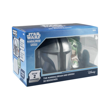 Βιβλιοστάτες Star Wars Mandalorian Bookend