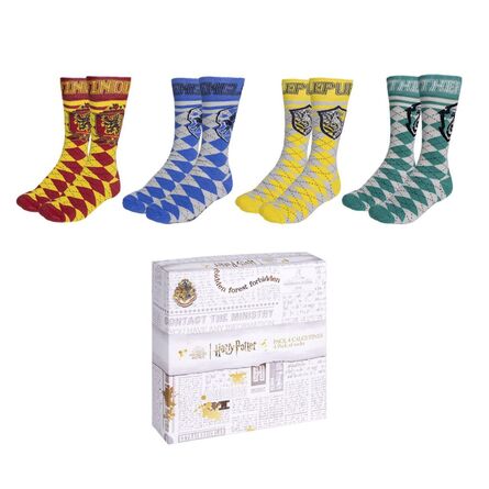 Harry Potter Set of 4 Pack Socks