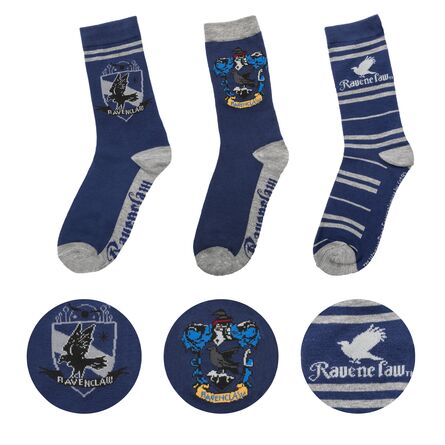 Harry Potter Ravenclaw Socks Set of 3