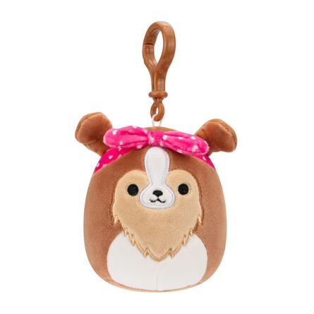 Λούτρινο Squishmallows Andres Sheltie Clip On