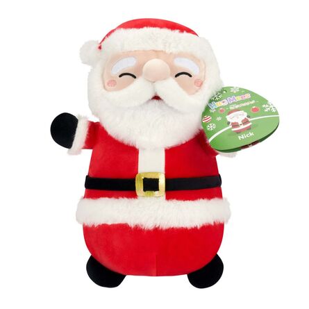 Λούτρινο Squishmallows Hugmees Nick The Santa