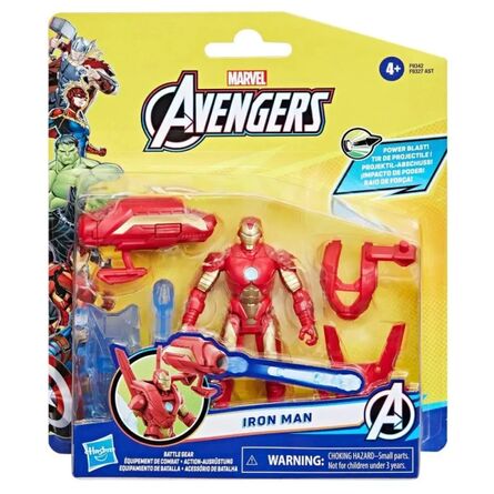 Φιγούρα Δράσης Hasbro Marvel: Avengers Battle Gear - Iron Man Action Figure (F9341) (F9342)