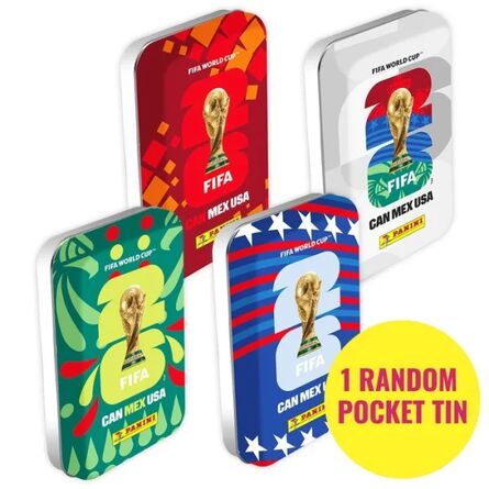 Panini FIFA World Cup 2026  Sticker Collection Metal Pocket Tin 1τμχ Τυχαία Επιλογή