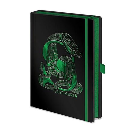 Premium  Τετράδιο Harry Potter (Slytherin Foil) A5