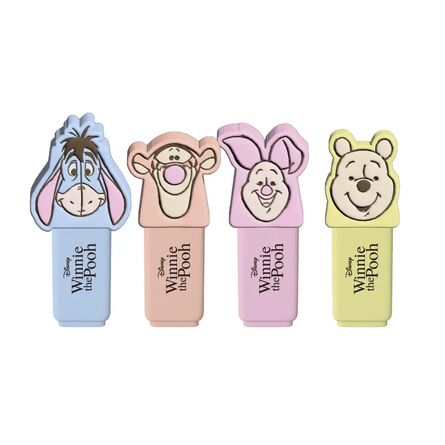 Disney Winnie The Pooh Set 4 Highlighters
