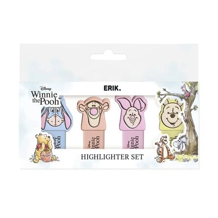 Disney Winnie The Pooh Set 4 Highlighters