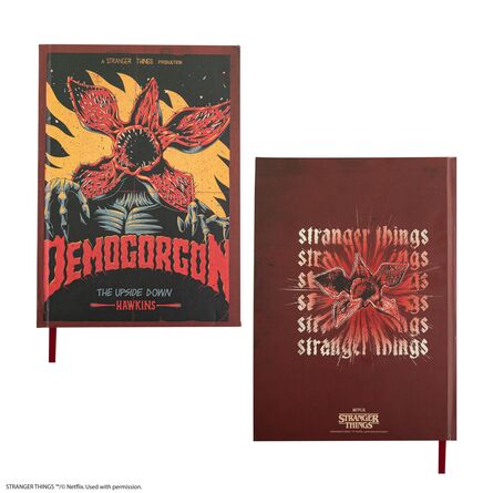 Σημειωματάριο Stranger Things Notebook Demogorgon