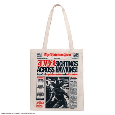 Τσάντα Stranger Things Hawkins Tote Bag Upside Down