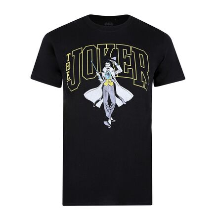 DC Comics Joker Varsity Black T-shirt