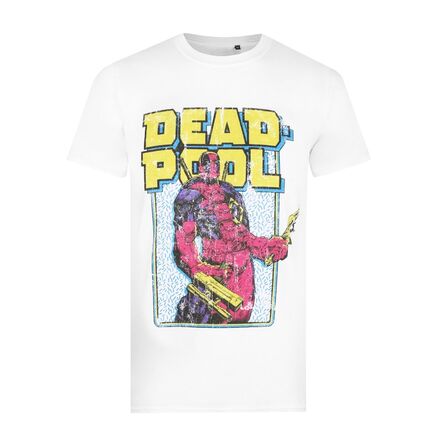 Marvel Deadpool 90's White T-shirt