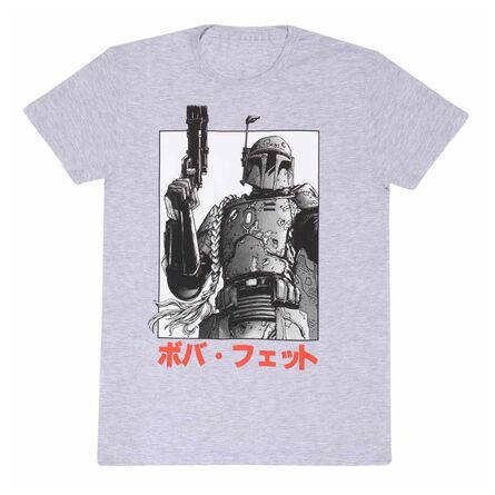 Star Wars Boba Fett Katakana T-shirt