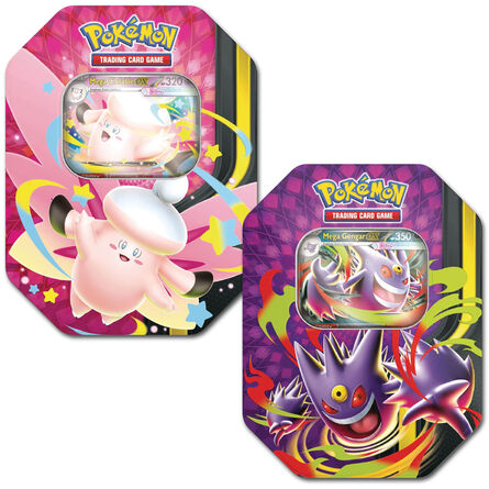 Pokemon TCG Mega Moonlit ex Tin Trading cards  1τμχ Τυχαία Επιλογή