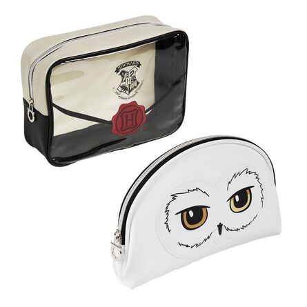 Harry Potter Set Of 2 Toiletry Bag Hedwig