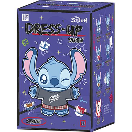 Φιγούρα Disney Stitch Dress Up Show Series Vinyl Plush 1τμχ Τυχαία Επιλογή
