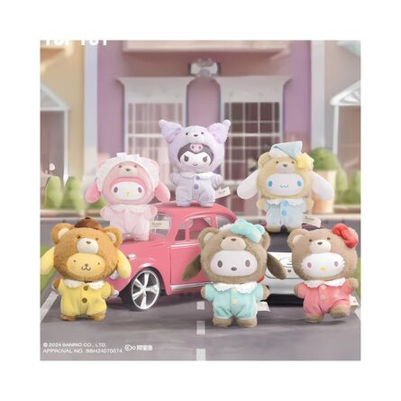 Λούτρινο Μπρελόκ Sanrio Latte Babies Plush Blind Box 1τμχ Τυχαία Επιλογή