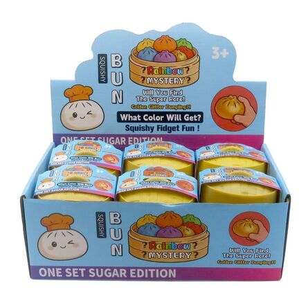 Squishy Dumpling Glitter Sugar Random (1pc)