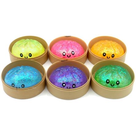 Squishy Dumpling Glitter Sugar Random (1pc)