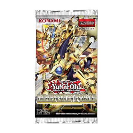 Yu-Gi-Oh! TCG: Dimension Force Booster 1 Φακελάκι