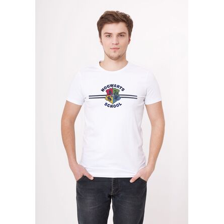 Harry Potter Hogwarts School White T-shirt