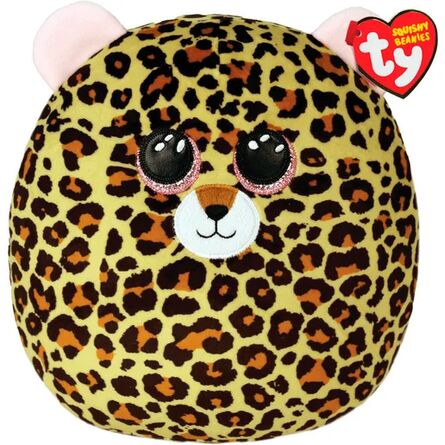 Λούτρινο TY Squishy Beanies Livvie the Leopard