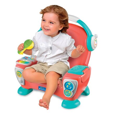 Βρεφικό Παιχνίδι AS Baby Clementoni: Εκπαιδευτική Πολυθρόνα (Μιλάει Ελληνικά) (1000-63384)