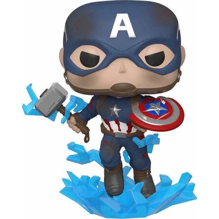Φιγούρα Funko Pop! Avengers Endgame - Captain America With Broken Shield & Mjolnir