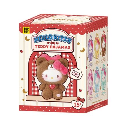 Λούτρινο Μπρελόκ Top Toy Teddy Pijamas Blind Plush Keychain 1τμχ Τυχαία Επιλογή