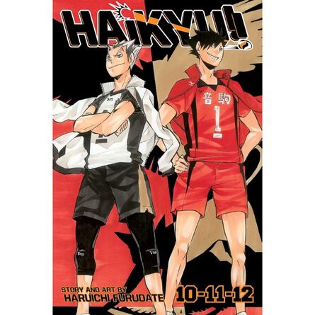 Haikyu!! (3-in-1 Edition) Vol. 4 : Includes vols. 10, 11 & 12