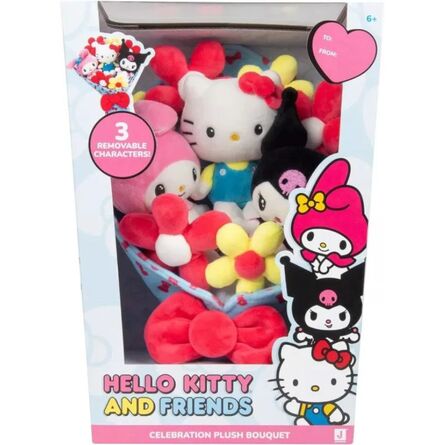Λούτρινο Giochi Preziosi: Hello Kitty Μπουκέτο 30 cm (HKT22000)