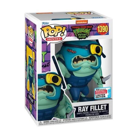 Φιγούρα Funko Pop! Teenage Mutant Ninja Turtles: Mutant Mayhem - Ray Fillet (NYCC 2023)