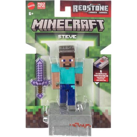 Μινιατούρα Mattel Minecraft: Redstone Charged - Steve Figure (JJR85)