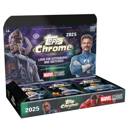 Topps 2025-26 Chrome Marvel Studios PC Hobby Box