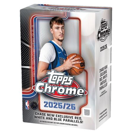 Topps 2025-26 Chrome Basketball Value Box