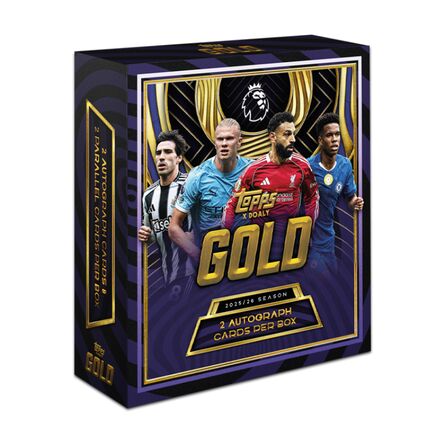 Topps 2025-26 Gold EPL Soccer Hobby Box