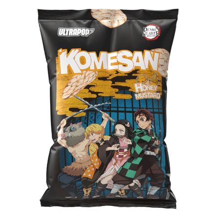 Komesan Rice Chips Demon Slayer Honey Mustard