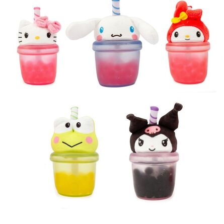 Λούτρινο Giochi Preziosi: Hello Kitty - Bobapop Ζουληχτό Λούτρινο (ΗΚΤ09000) 1τμχ Τυχαία Επιλογή